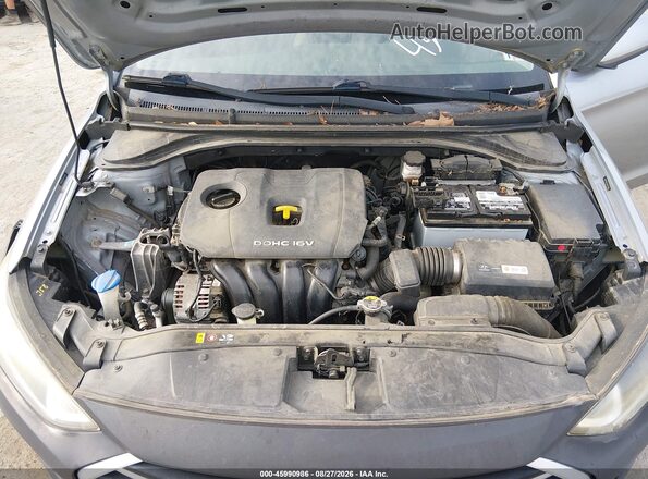 5NPD74LF2HH127786 2017 HYUNDAI ELANTRA Серый Вид сзади