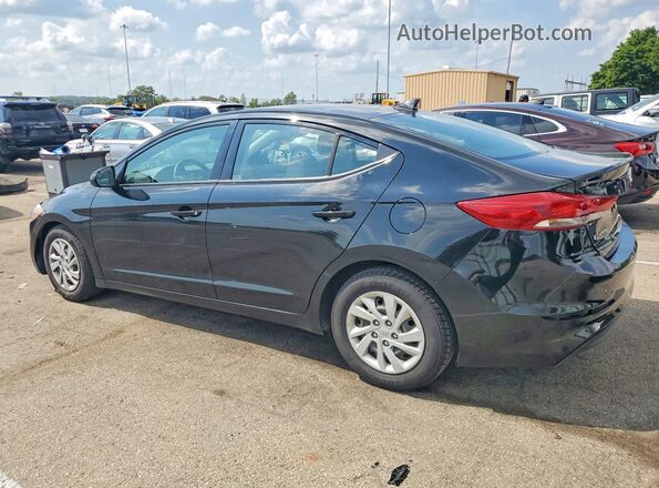 5NPD74LF2HH161162 2017 HYUNDAI ELANTRA Black Tył lewy