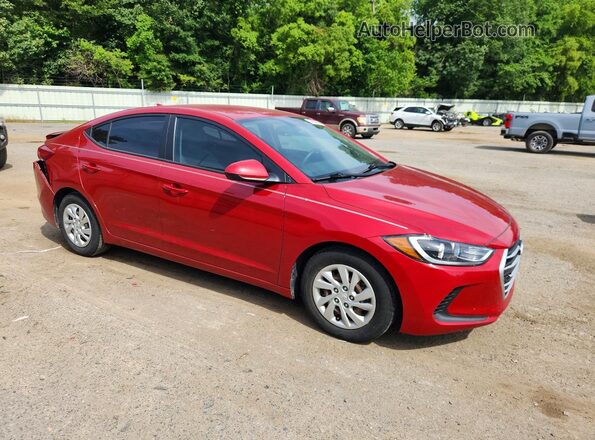 5NPD74LF2HH167351 2017 HYUNDAI ELANTRA Red Front right