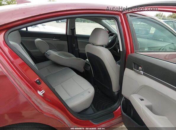 5NPD74LF2HH211915 2017 HYUNDAI ELANTRA Red Вид наклейки з VIN-кодом