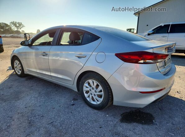 5NPD74LF2JH336399 2018 HYUNDAI ELANTRA Silver Rear left