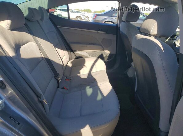 5NPD74LF2JH354367 2018 HYUNDAI ELANTRA Gray Vista de los asientos traseros