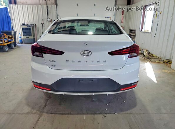 5NPD74LF2KH425505 2019 HYUNDAI ELANTRA White Vista trasera