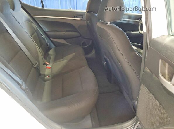 5NPD74LF2KH425505 2019 HYUNDAI ELANTRA White Vista de los asientos traseros