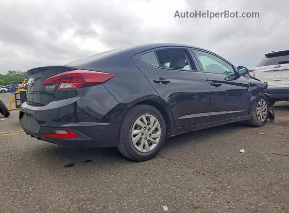5NPD74LF2KH459671 2019 HYUNDAI ELANTRA Black უკანა მარჯვენა