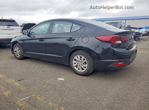 5NPD74LF2KH459671 2019 HYUNDAI ELANTRA Black უკანა მარცხენა