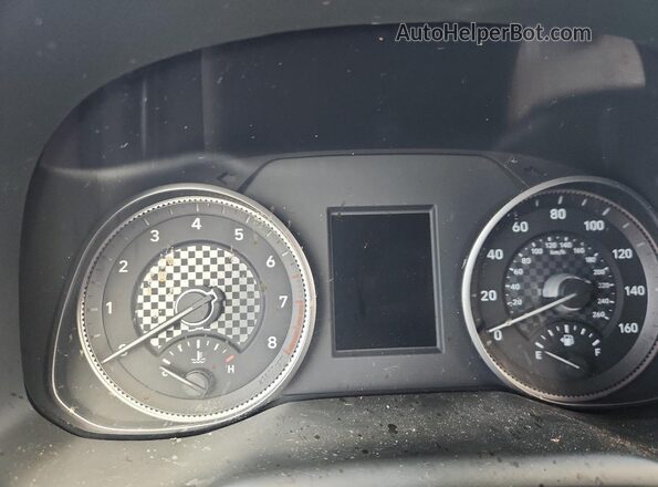 5NPD74LF2KH472789 2019 HYUNDAI ELANTRA Red ხელსაწყოთა პანელის ხედი