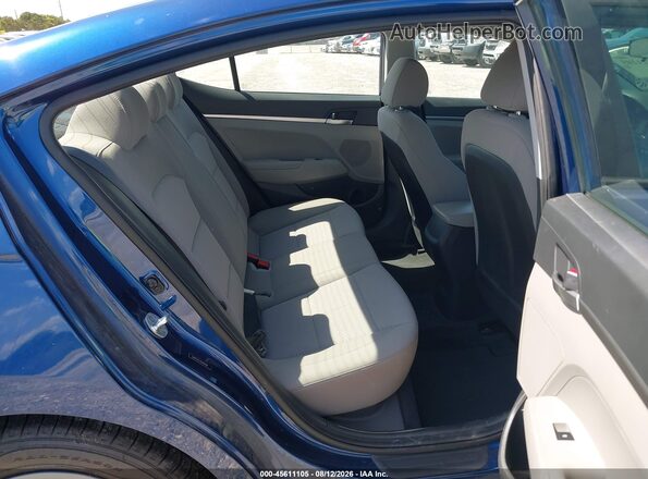 5NPD74LF2KH487440 2019 HYUNDAI ELANTRA Blue VIN կոդի պիտակի տեսք