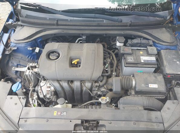5NPD74LF2KH492783 2019 HYUNDAI ELANTRA Blue Vista trasera
