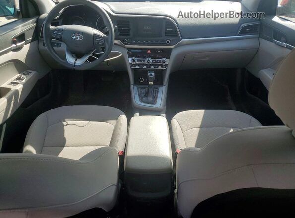 5NPD74LF2LH505176 2020 HYUNDAI ELANTRA Red Dashboard view