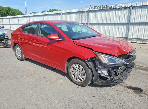 5NPD74LF2LH505176 2020 HYUNDAI ELANTRA Red Front right