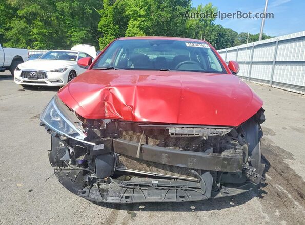 5NPD74LF2LH505176 2020 HYUNDAI ELANTRA Red Front view