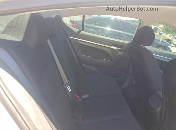 5NPD74LF2LH513326 2020 HYUNDAI ELANTRA Silver Вид задніх сидінь