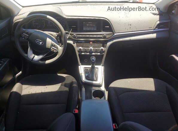 5NPD74LF2LH513326 2020 HYUNDAI ELANTRA Silver Вид панелі приладів