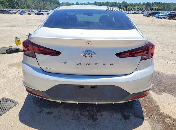 5NPD74LF2LH513326 2020 HYUNDAI ELANTRA Silver Вид ззаду