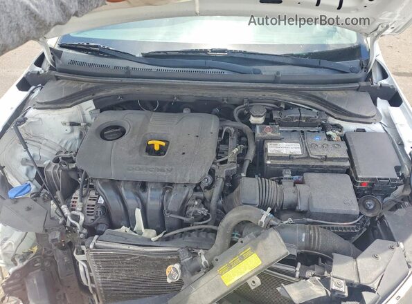5NPD74LF2LH523595 2020 HYUNDAI ELANTRA White უკანა სალონის ხედი