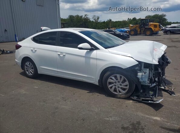 5NPD74LF2LH523595 2020 HYUNDAI ELANTRA White წინა მარჯვენა