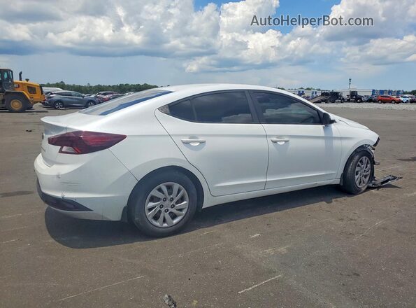 5NPD74LF2LH523595 2020 HYUNDAI ELANTRA White უკანა მარჯვენა