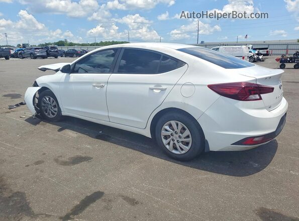 5NPD74LF2LH523595 2020 HYUNDAI ELANTRA White უკანა მარცხენა