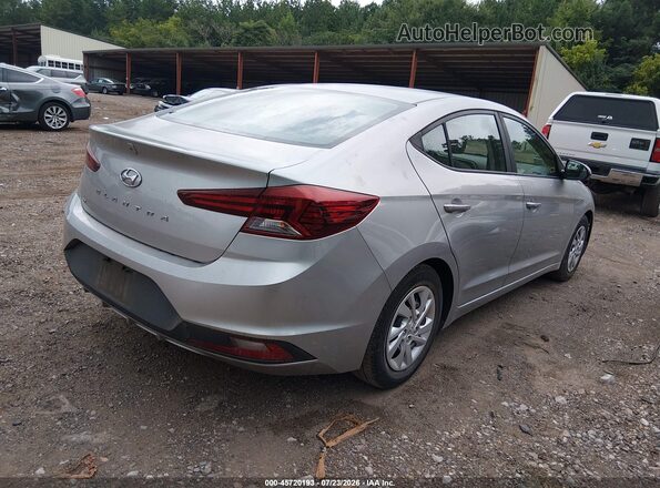 5NPD74LF2LH602085 2020 HYUNDAI ELANTRA Silver Հետևի աջ