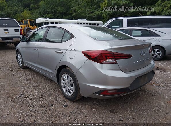5NPD74LF2LH602085 2020 HYUNDAI ELANTRA Silver Հետևի ձախ