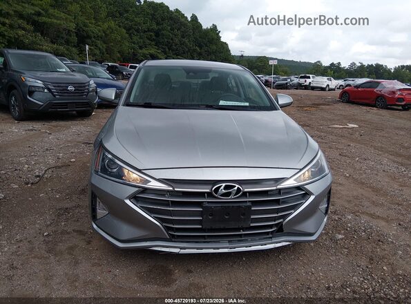 5NPD74LF2LH602085 2020 HYUNDAI ELANTRA Silver Սարքավորումների վահանակի տեսք