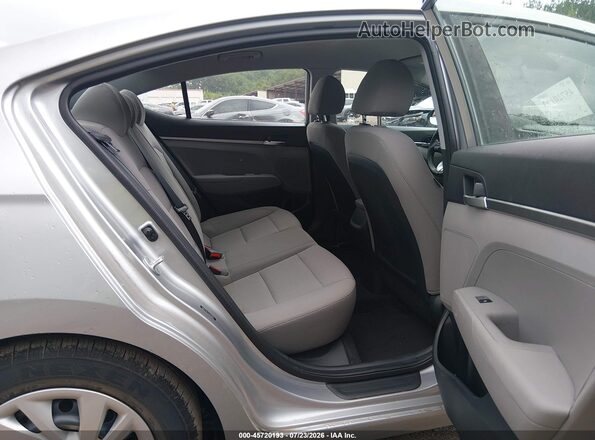 5NPD74LF2LH602085 2020 HYUNDAI ELANTRA Silver VIN կոդի պիտակի տեսք
