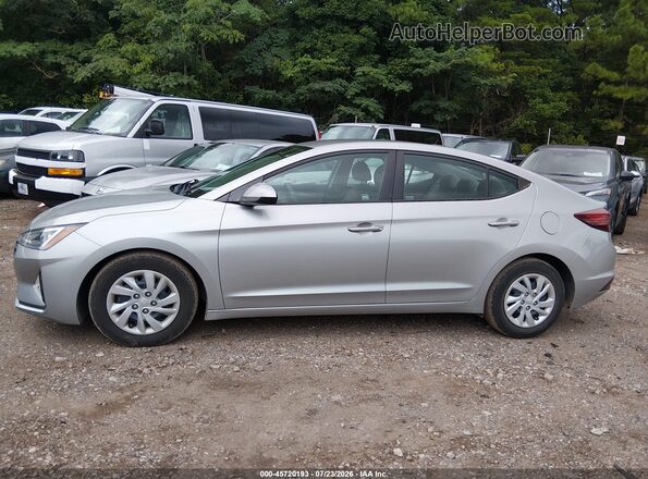 5NPD74LF2LH602085 2020 HYUNDAI ELANTRA Silver Սալոնի 360 աստիճան տեսք