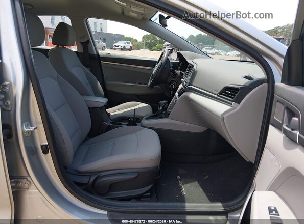 5NPD74LF2LH603284 2020 HYUNDAI ELANTRA Silver წინა სალონის ხედი