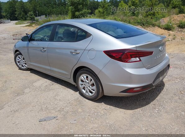 5NPD74LF2LH603284 2020 HYUNDAI ELANTRA Silver უკანა მარცხენა