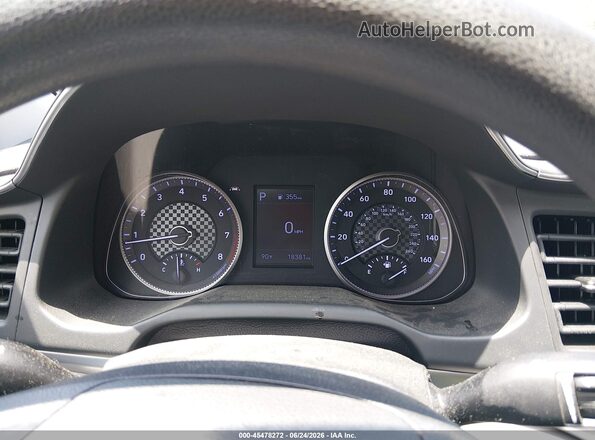 5NPD74LF2LH603284 2020 HYUNDAI ELANTRA Silver უკანა სავარძლების ხედი