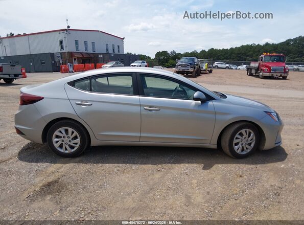 5NPD74LF2LH603284 2020 HYUNDAI ELANTRA Silver უკანა სალონის ხედი