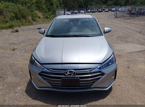5NPD74LF2LH603284 2020 HYUNDAI ELANTRA Silver ხელსაწყოთა პანელის ხედი