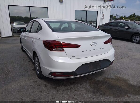 5NPD74LF2LH603351 2020 HYUNDAI ELANTRA White Задня ліва чверть