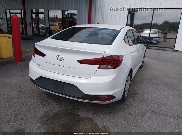 5NPD74LF2LH603351 2020 HYUNDAI ELANTRA White Задня права чверть