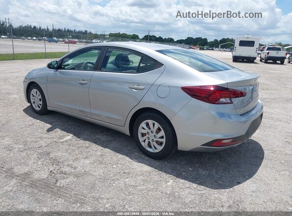 5NPD74LF2LH605973 2020 HYUNDAI ELANTRA Silver უკანა მარცხენა