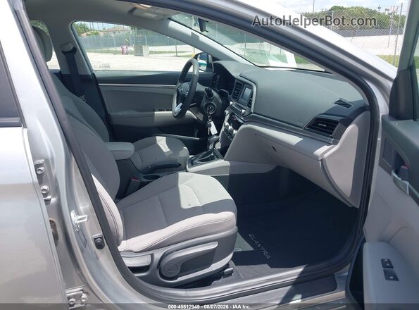 5NPD74LF2LH605973 2020 HYUNDAI ELANTRA Silver წინა სალონის ხედი