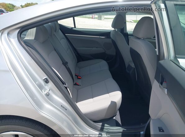 5NPD74LF2LH605973 2020 HYUNDAI ELANTRA Silver VIN კოდის სტიკერის ხედი