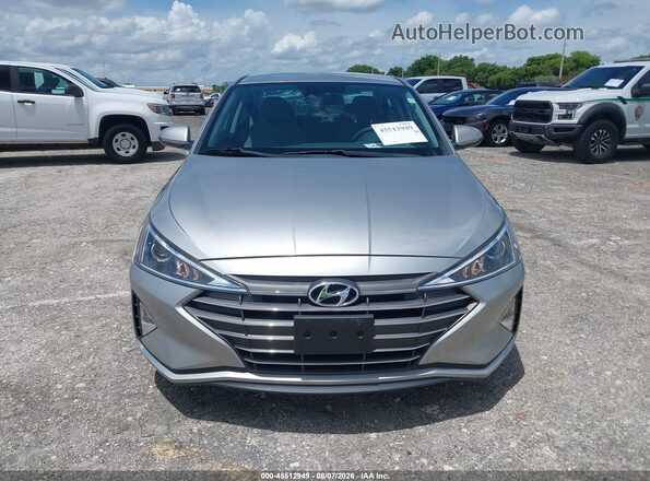 5NPD74LF2LH605973 2020 HYUNDAI ELANTRA Silver ხელსაწყოთა პანელის ხედი