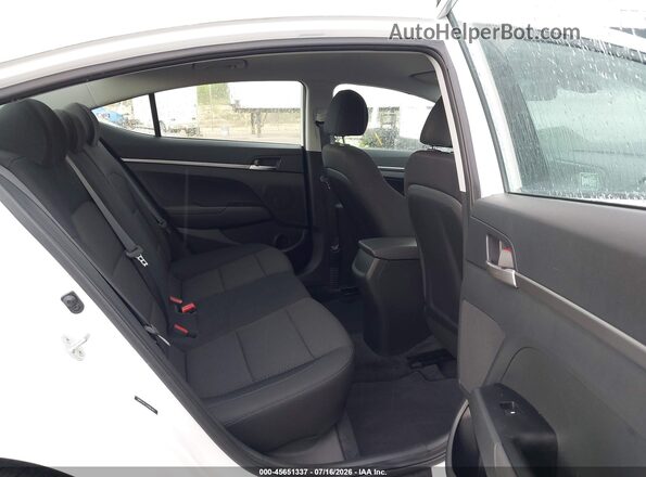 5NPD74LF2LH606363 2020 HYUNDAI ELANTRA White Widok naklejki z numerem VIN