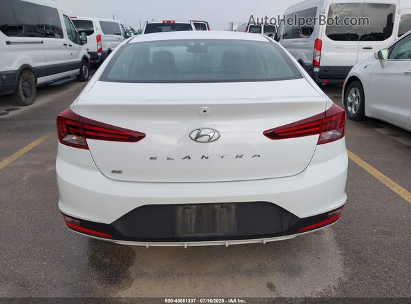 5NPD74LF2LH606363 2020 HYUNDAI ELANTRA White 