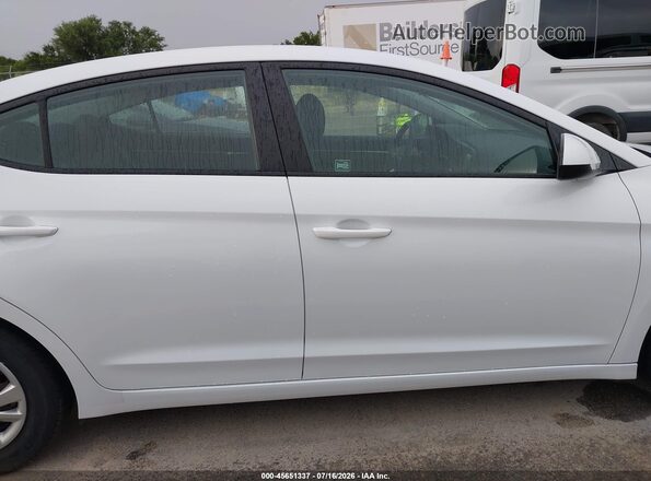 5NPD74LF2LH606363 2020 HYUNDAI ELANTRA White Widok wnętrza 360 stopni