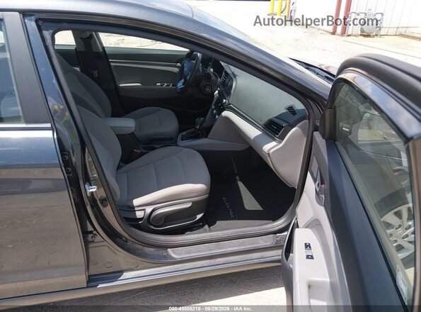 5NPD74LF2LH608792 2020 HYUNDAI ELANTRA Gray წინა სალონის ხედი