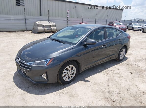 5NPD74LF2LH608792 2020 HYUNDAI ELANTRA Gray წინა მარცხენა ხედი სამი მეოთხედიდან