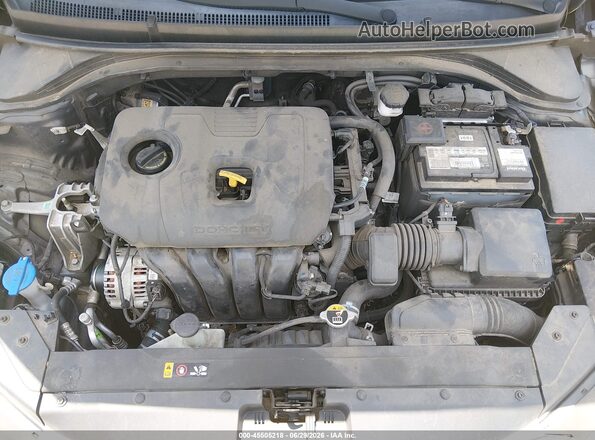 5NPD74LF2LH608792 2020 HYUNDAI ELANTRA Gray უკანა ხედი