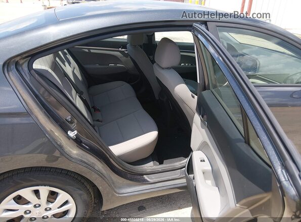 5NPD74LF2LH608792 2020 HYUNDAI ELANTRA Gray VIN კოდის სტიკერის ხედი