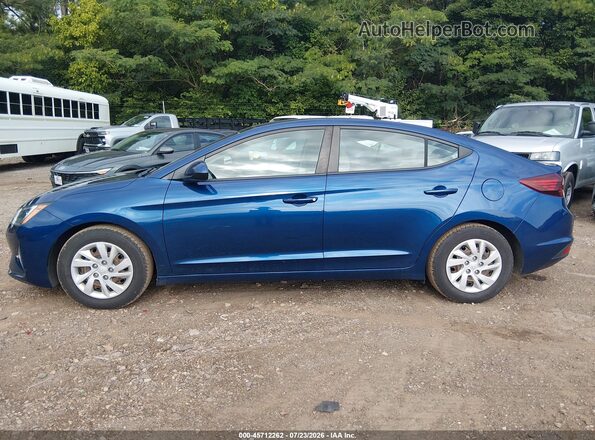 5NPD74LF2LH610428 2020 HYUNDAI ELANTRA Blue 360 interior view