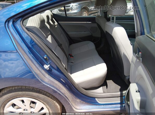 5NPD74LF2LH610431 2020 HYUNDAI ELANTRA Blue Вид наклейки з VIN-кодом