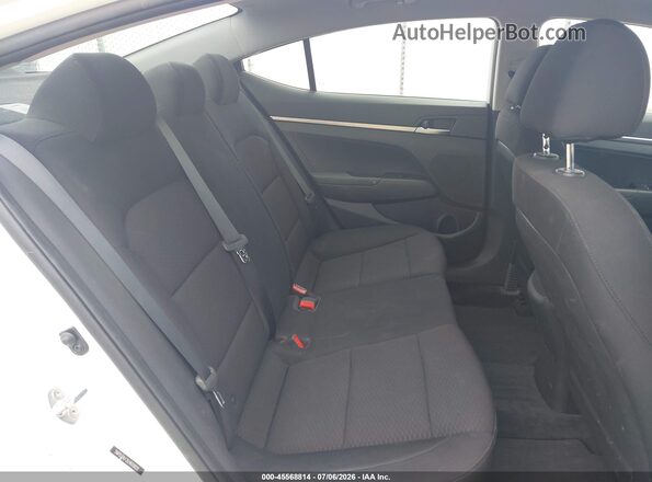 5NPD74LF2LH610820 2020 HYUNDAI ELANTRA White VIN კოდის სტიკერის ხედი