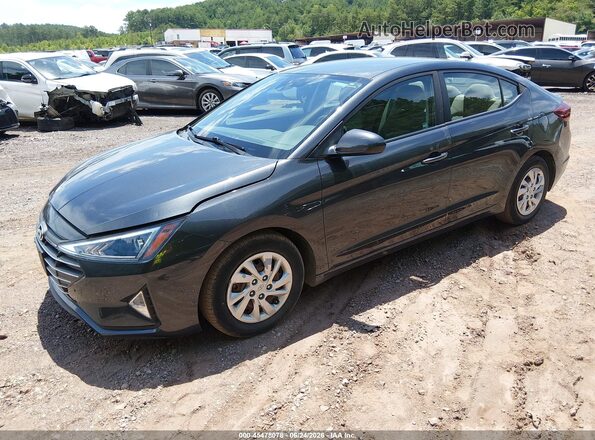 5NPD74LF2LH612129 2020 HYUNDAI ELANTRA Gray წინა მარცხენა ხედი სამი მეოთხედიდან